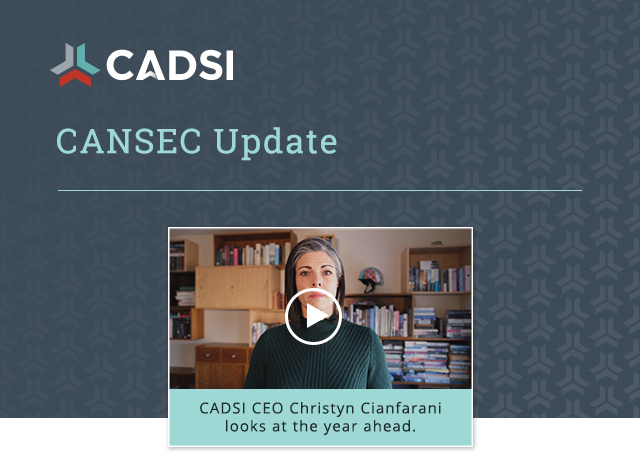 CANSEC Update. CADSI CEO Christyn Cianfarani looks to the year ahead. Watch her message: bit.ly/36ETack