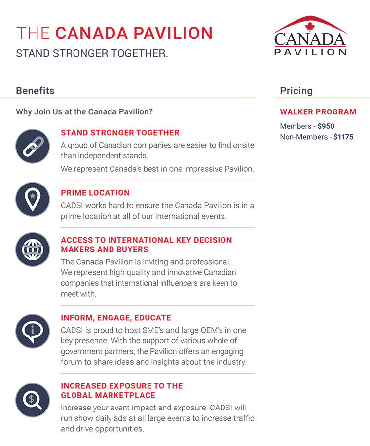 Canada Pavilion benefits